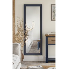 Splash of Blue - Extra Long Wall Mirror